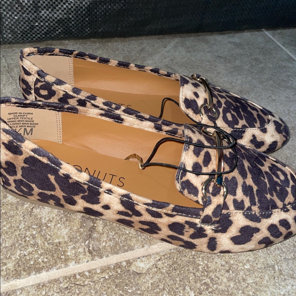 NWOT Coconuts By Matisse Cheetah Print Loafers